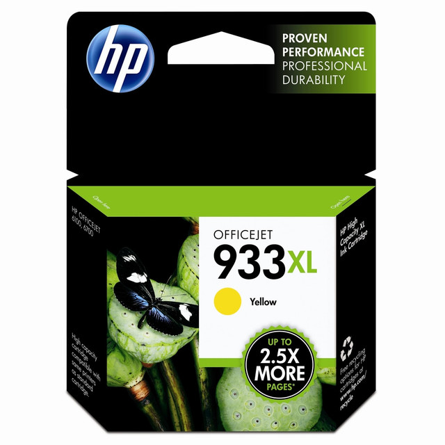 HP INC. HP CN056AN  933XL Yellow High-Yield Ink Cartridge, CN056AN