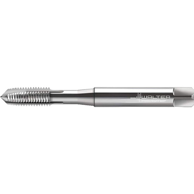 Walter-Prototyp 6149076 Spiral Point Tap: M3x0.5 Metric, 2 Flutes, Plug Chamfer, 4H Class of Fit, High-Speed Steel-E, Bright/Uncoated
