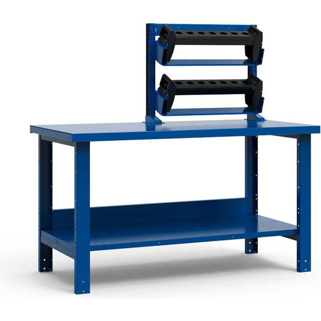 Rousseau Metal NCW0527 CNC Storage Racks; Tool Capacity: 15 ; Tool Type: Taper ; Load Capacity: 15oz; 15N; 15lb; 15ft3; 15kg; 15TON; 15t ; Height (Inch): 57-3/4 ; Width (Inch): 60