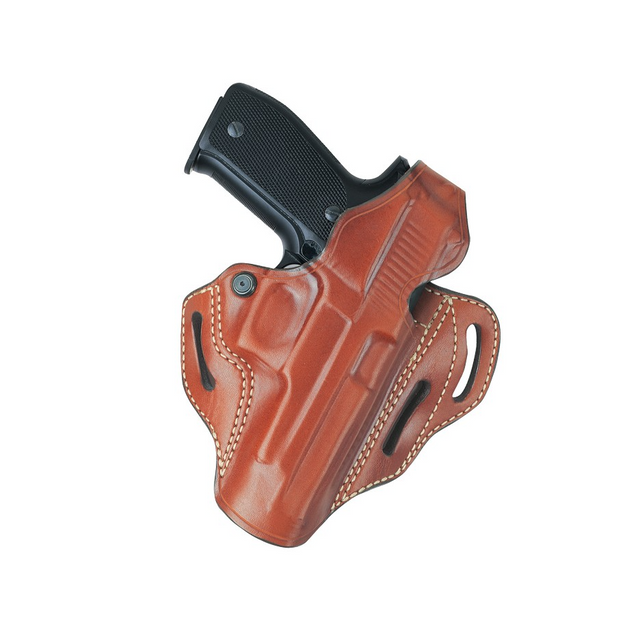 Aker Leather H166TPR-COCOMM Classic 3 Slot Pancake Holster