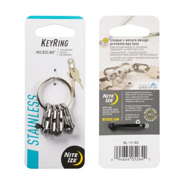 Nite-Ize RL-11-R3 KeyRing Microlink Nite-Ize RL-11-R3 KeyRing Microlink