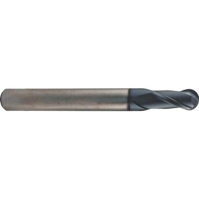 Regal Cutting Tools 090057RM Ball End Mill: 0.1875" Dia, 0.1875" LOC, 2 Flute, Solid Carbide