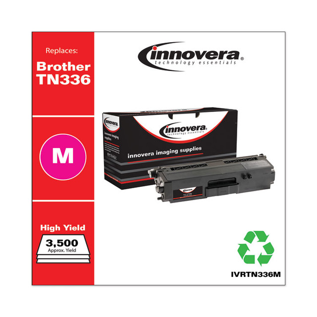 INNOVERA TN336M Remanufactured Magenta High-Yield Toner, Replacement for TN336M, 3,500 Page-Yield