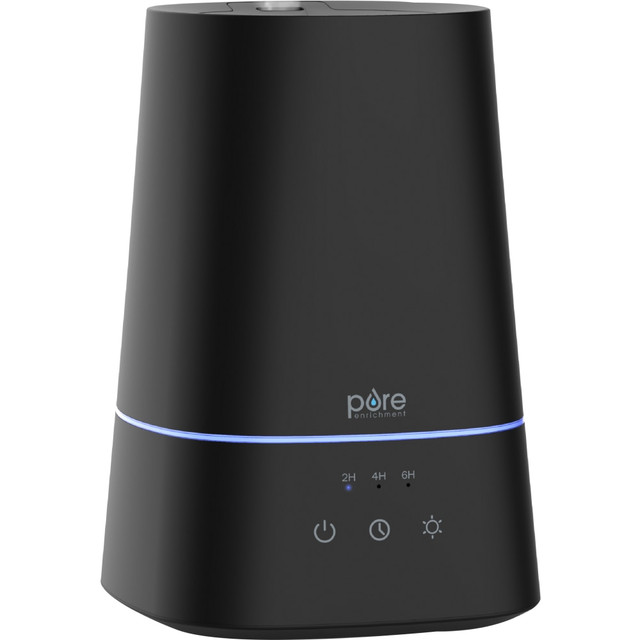 BEAR DOWN CONSULTING PEHUMTOP-K Pure Enrichment HUME Max Top-Fill Ultrasonic Cool Mist Humidifier, 11-1/2in x 7-1/2in, Black