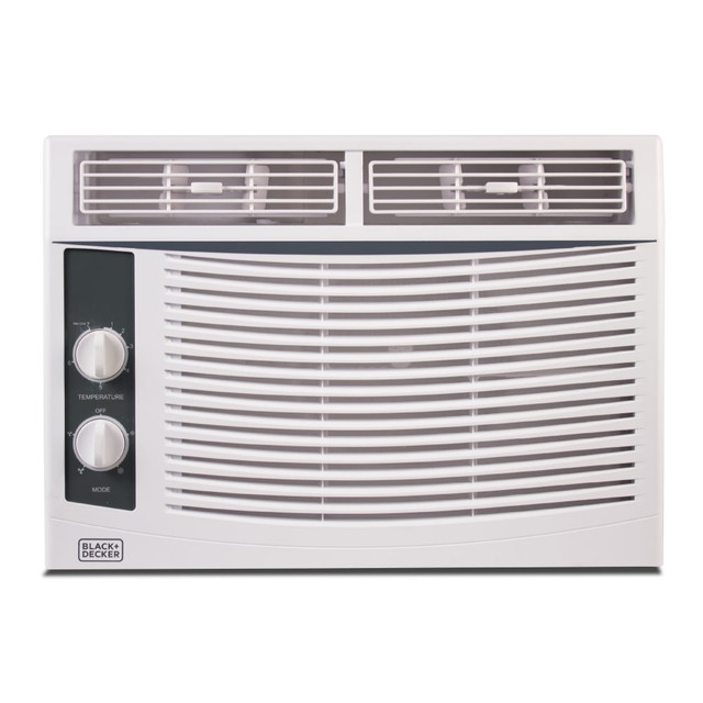 W APPLIANCE COMPANY LLC BWAC05MWTB Black+Decker Mechanical Window Air Conditioner, 5,000 BTU, White W APPLIANCE COMPANY LLC BWAC05MWTB Black+Decker Mechanical Window Air Conditioner, 5,000 BTU, White