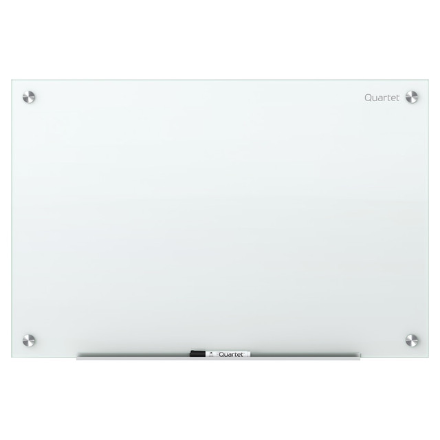ACCO BRANDS USA, LLC G9648NMW Quartet Infinity Unframed Glass Non-Magnetic Dry-Erase Whiteboard, 96in x 48in, White