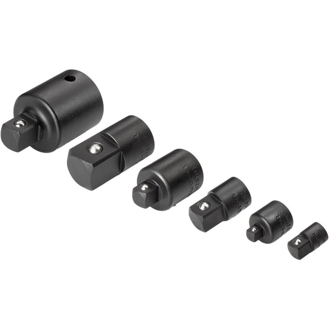 Tekton SIA99026 Socket Adapters & Universal Joints; Adapter Type: Impact Adapter; Impact Reducer ; Male Size: 1/4 in; 3/8 in; 1/2 in; 3/4 ; Female Size: 1/4 ; Male Drive Style: Square ; Overall Length (Inch): 1/2 ; Female Drive Style: Square