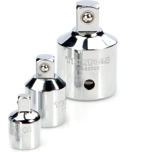 Tekton SHA99015 Reducer Set, 3-Piece (3/8, 1/2, 3/4 in.)