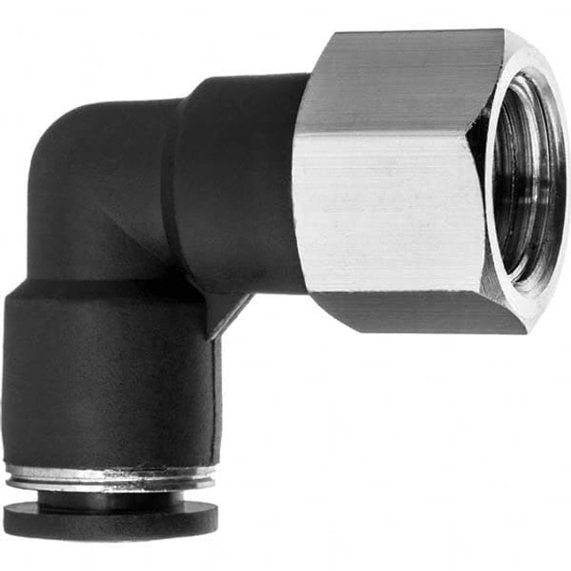 USA Industrials ZUSA-TF-PTC-341 Push-to-Connect Tube Fitting: Female Elbow, 3/8" OD