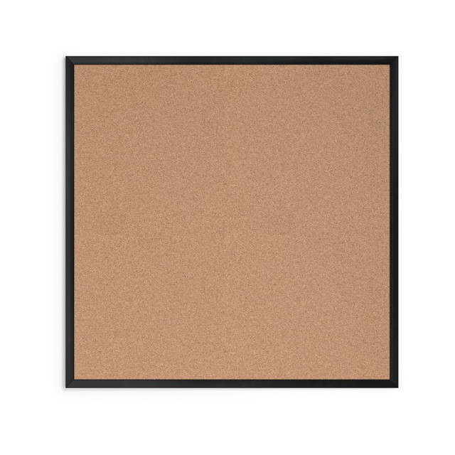 UBRANDS, LLC 2881U00-01 U Brands Cork Bulletin Board, 36in X 36in, Black Aluminum Frame, Actual Size 35in X 35in (2881U00-01) UBRANDS, LLC 2881U00-01 U Brands Cork Bulletin Board, 36in X 36in, Black Aluminum Frame, Actual Size 35in X 35in (2881U00-01)