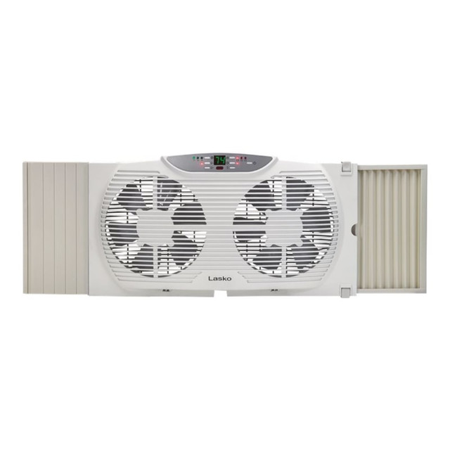 LASKO PRODUCTS, LLC W09550 Lasko W09550 Twin - Cooling fan - window mounted