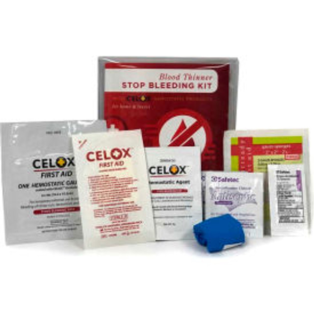 Celox BioLogistex BTSBK Bloodthinner Stop Bleeding Kit p/n BTSBK
