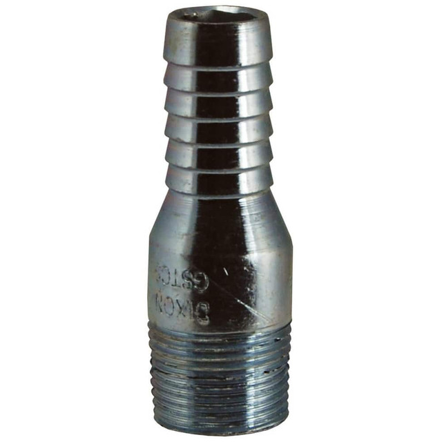 Dixon Valve & Coupling GSTC20 Combination Nipples For Hoses; Type: King Nipple ; Material: Plated Steel ; Thread Standard: Male NPT ; Thread Size: 1-1/2in ; Overall Length: 4.13in ; Epa Watersense Certified: No