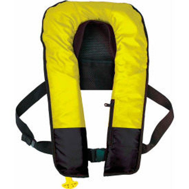 Datrex Inc. Datrex Manual/Automatic Inflatable Life Jacket USCG Type V Adult/Universal Hi-Vis Yellow/Black p/n DX1214YJ