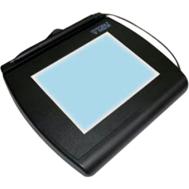 TOPAZ SYSTEMS, INC. T-LBK766SE-BHSB-R Topaz Signature Capture Tablet With Interactive LCD Display - Backlit LCD - Active PenUSB, Serial - 4.60in x 3.40in Active Area LCD - Backlight - USB - 410 PPI TOPAZ SYSTEMS, INC. T-LBK766SE-BHSB-R Topaz Signature Capture Tablet With Interactive LCD Display - Backlit LCD - Active PenUSB, Serial - 4.60in x 3.40in Active Area LCD - Backlight - USB - 410 PPI