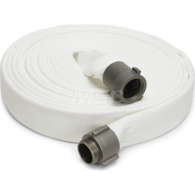 RubberWorx MILL150X50ALNST Water Suction & Discharge Hose: 1-1/2" ID, 1.688" OD, 50' Long
