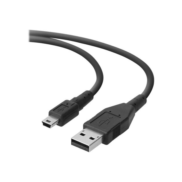 BELKIN, INC. F3U138B06 Belkin PRO Series - USB cable - USB (M) to mini-USB Type B (M) - USB 2.0 - 6 ft - molded - Europe BELKIN, INC. F3U138B06 Belkin PRO Series - USB cable - USB (M) to mini-USB Type B (M) - USB 2.0 - 6 ft - molded - Europe
