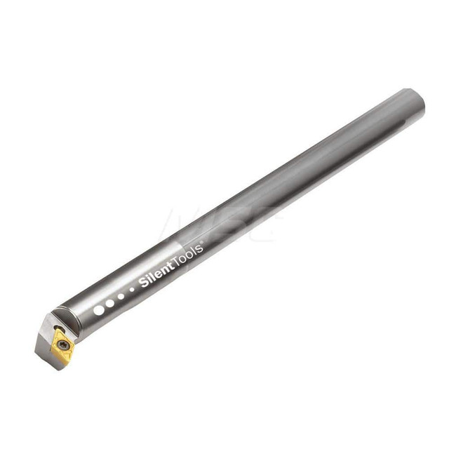 Sandvik Coromant 5734187 Indexable Boring Bar: F12Q-SDUCL07-ER, 18 mm Min Bore Dia, Left Hand Cut, 12 mm Shank Dia, -3 ° Lead Angle, Solid Carbide