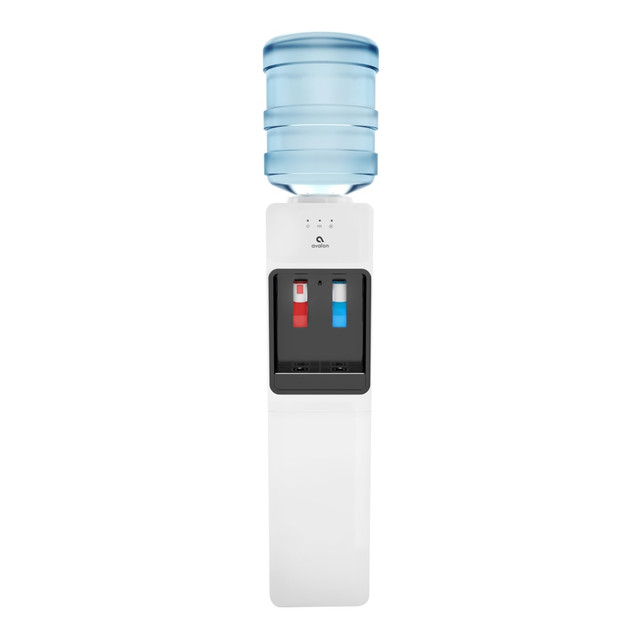 BHRS GROUP LLC A1TLWATERCOOLER Avalon WATERCOOLER Top Loading Slim Cooler Dispenser, A1, Hot & Cold Water, Child Safety Lock, Holds 3 or 5 Gallon Bottles, White BHRS GROUP LLC A1TLWATERCOOLER Avalon WATERCOOLER Top Loading Slim Cooler Dispenser, A1, Hot & Cold Water, Child Safety Lock, Holds 3 or 5 Gallon Bottles, White