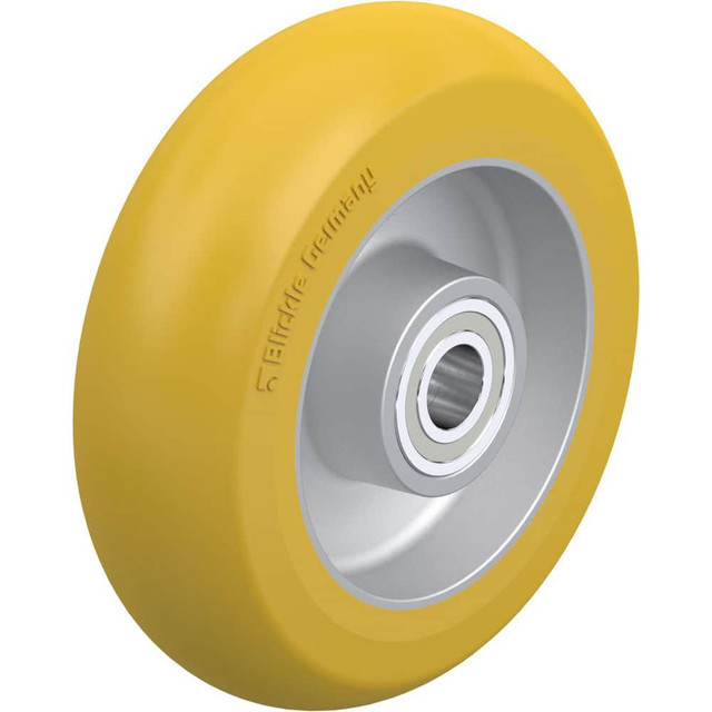 Blickle 869040 Caster Wheels; Wheel Type: Rigid; Swivel ; Load Capacity: 1215 ; Bearing Type: Ball ; Wheel Core Material: Die-Cast Aluminium ; Wheel Material: Polyurethane ; Wheel Color: Light Brown