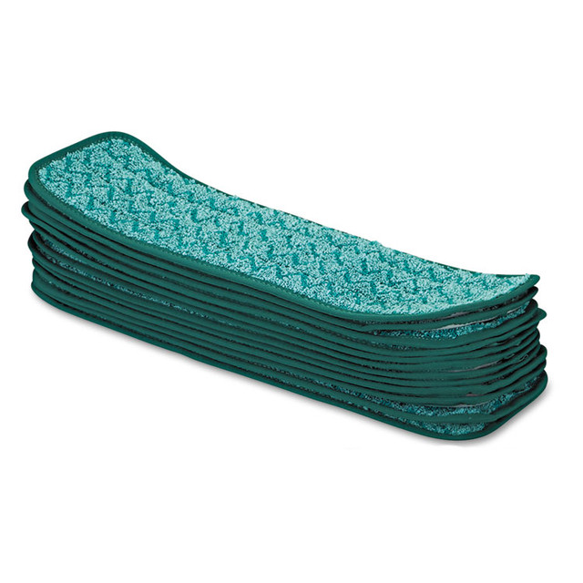 RUBBERMAID COMMERCIAL PROD. Q412 GRE Microfiber Dust Pad, 18.5 x 5.5, Green
