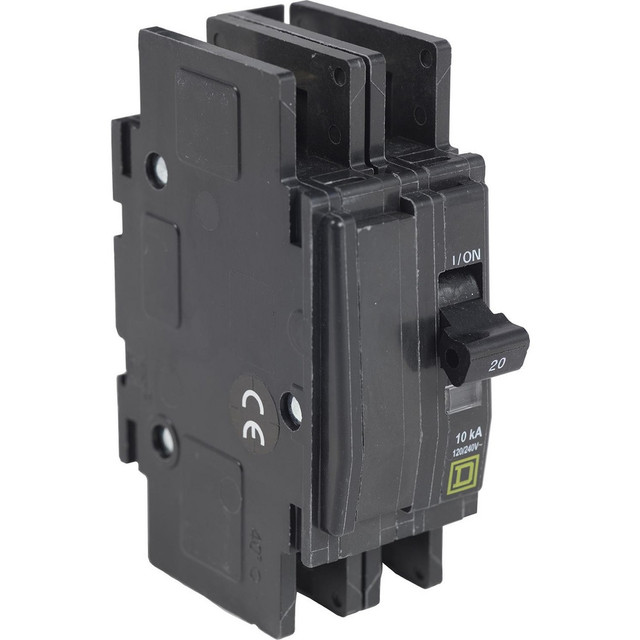 Square D QOUR225 Circuit Breakers; Circuit Breaker Type: Miniature Circuit Breaker ; Amperage: 25 ; Voltage: 120/240V ; Wire Size (AWG): 14-2 ; Number Of Poles: 2 ; Tripping Mechanism: Thermal-Magnetic