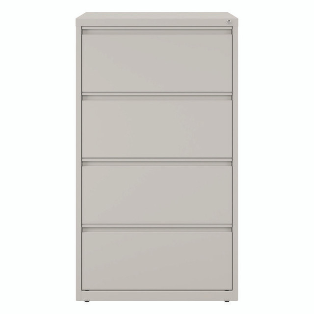 ALERA HLF3054LG Lateral File, 4 Legal/Letter-Size File Drawers, Light Gray, 30" x 18.62" x 52.5"