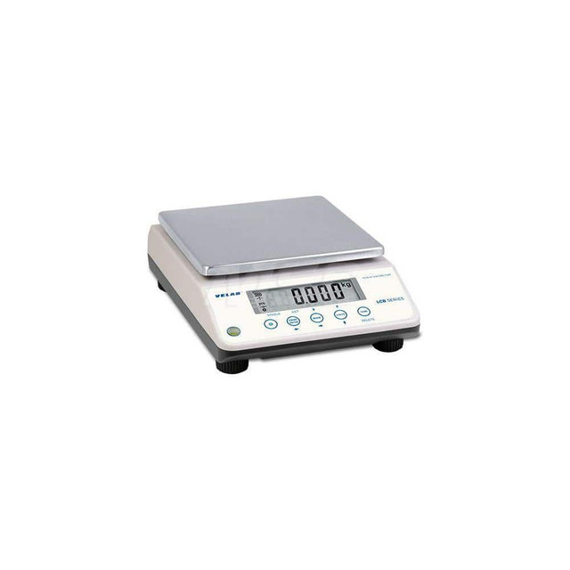 VELAB VE-LCB6 Process Scales & Balance Scales; System Of Measurement: grams; kilograms; ounces; pounds ; Capacity: 6.000 ; Platform Length: 12 ; Platform Width: 8 ; Base Height: 3.6
