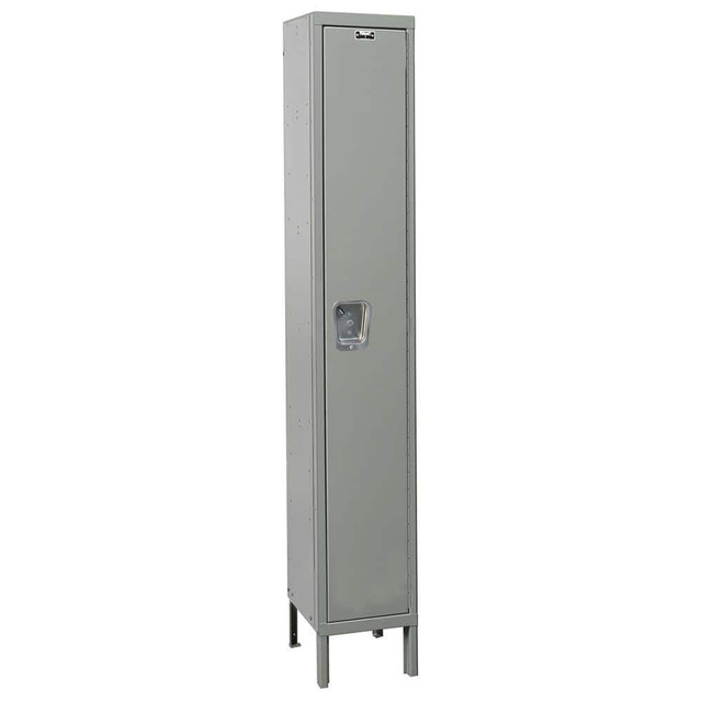 Hallowell UY1518-1HG Lockers; Locker Style: Horizontal ; Locker Configuration: 1-Wide ; Assembled: No ; Shelf Capacity: 20 ; Handle Type: Recessed ; Locker Material: Steel