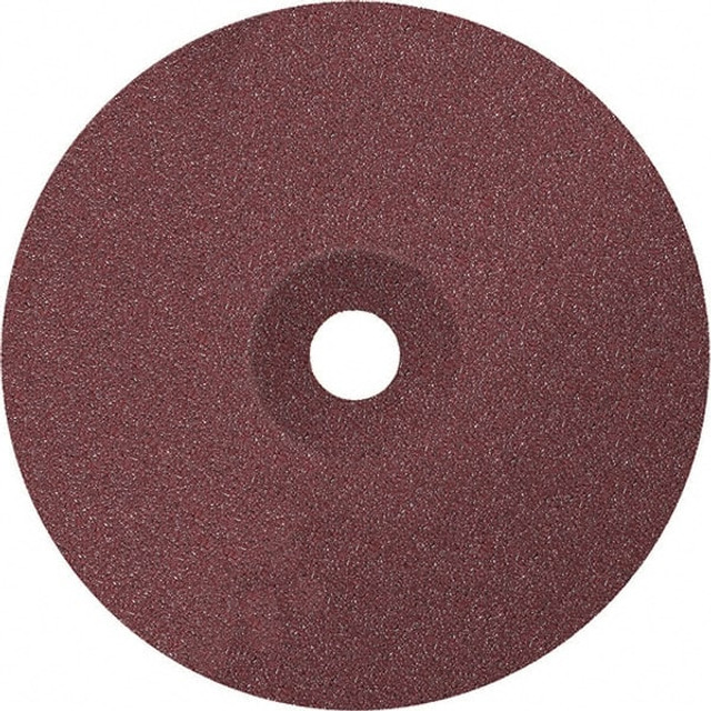 WALTER Surface Technologies 15C705 Fiber Disc: 7" Disc Dia, 7/8" Hole, 50 Grit, Aluminum Oxide