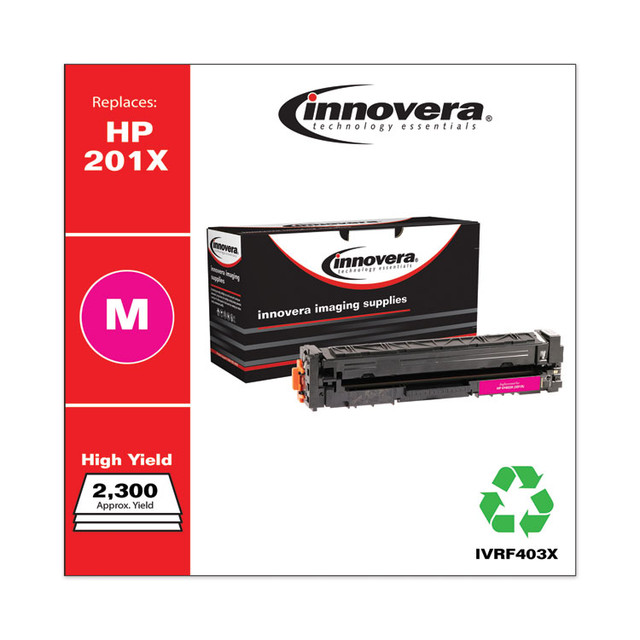 INNOVERA F403X Remanufactured Magenta High-Yield Toner, Replacement for 201X (CF403X), 2,300 Page-Yield