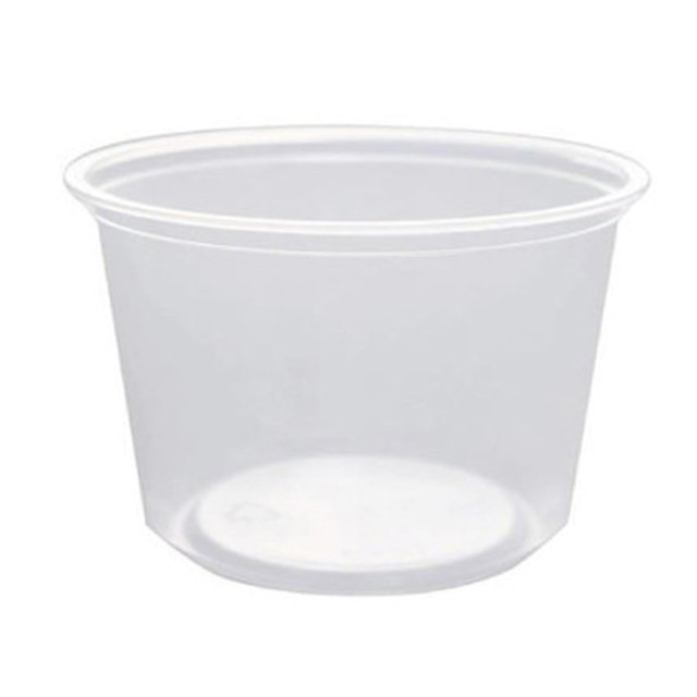 LOLLICUP USA, INC. Karat FP-DC16-PPU  Deli Containers, 16 Oz, Clear, Case Of 500 Containers