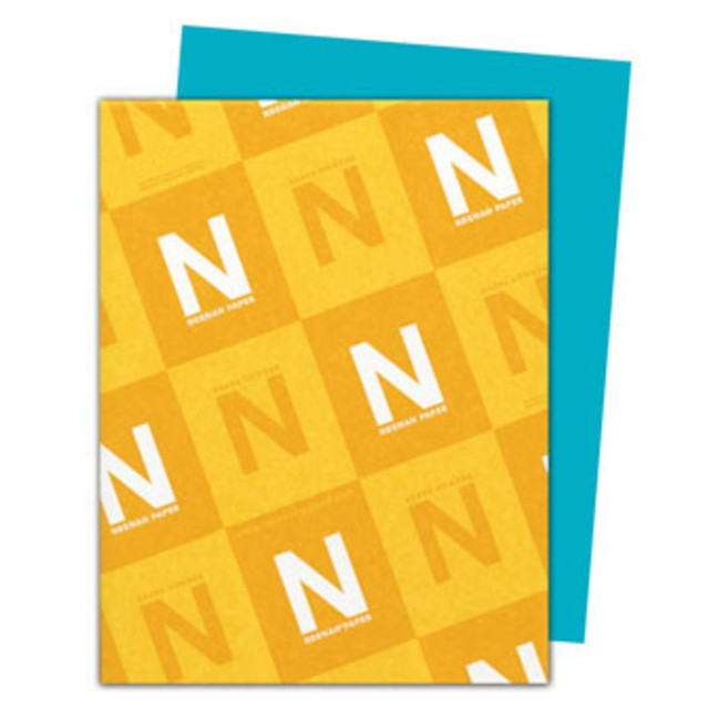 NEENAH PAPER INC Astrobrights 21849 Neenah Astrobrights Bright Color Copy Paper, Terrestrial Teal, Letter (8.5in x 11in), 500 Sheets Per Ream, 24 Lb, 94 Brightness, 30% Recycled