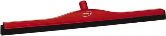 Vikan 77554 Squeegee: 28" Blade Width, Foam Rubber Blade, Threaded Handle Connection