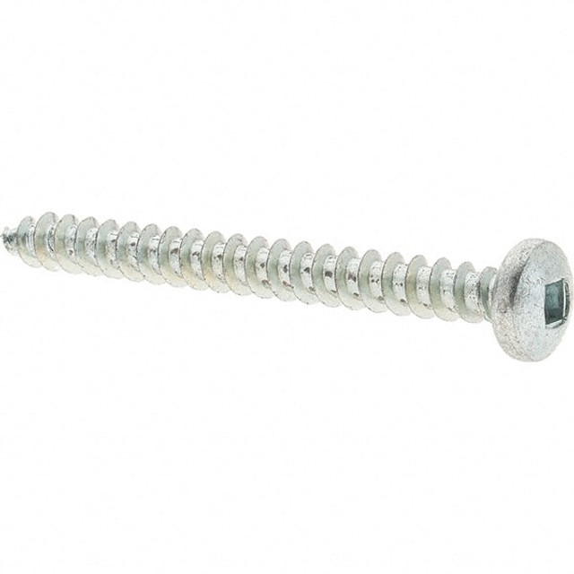 Import C52000451 Sheet Metal Screw: #10, Pan Head, Square