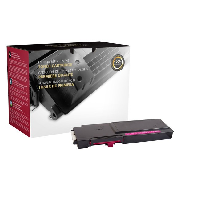 CLOVER TECHNOLOGIES GROUP, LLC Office Depot 200737P  Remanufactured Magenta High Yield Toner Cartridge Replacement For Dell C3760, ODC3760M