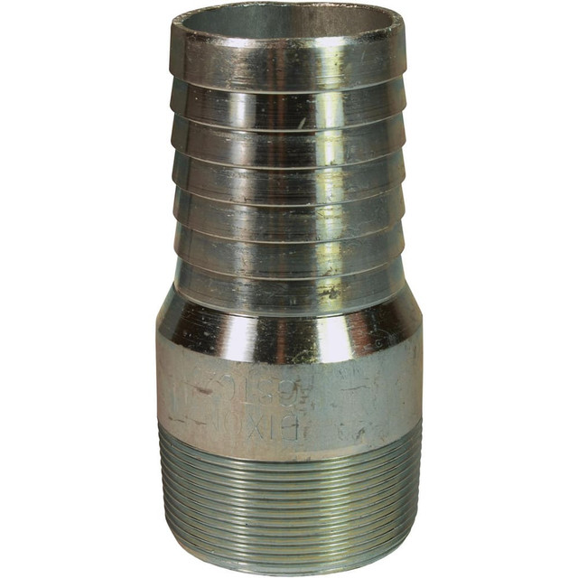 Dixon Valve & Coupling GSTC25 Combination Nipples For Hoses; Type: King Nipple ; Material: Plated Steel ; Thread Standard: Male NPT ; Thread Size: 2in ; Overall Length: 4.69in ; Epa Watersense Certified: No