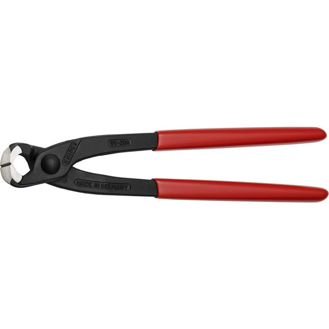 Knipex 99 01 200 Cutting Pliers; Insulated: No ; Type: Concreters' Nippers ; Overall Length (Inch): 8in ; Handle Material: Plastic ; Handle Color: Red ; Overall Length Range: 7 to 9.9 in