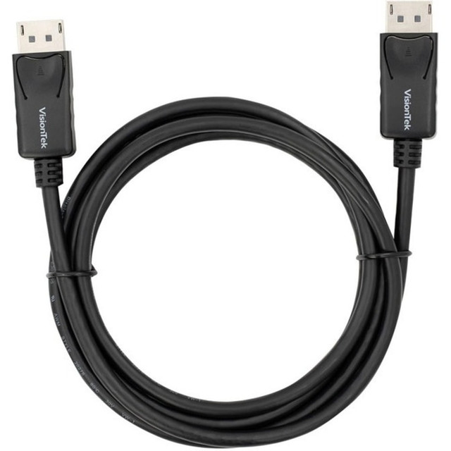 VISIONTEK 901211 DisplayPort to DisplayPort 2M Cable (M/M) - DisplayPort to DisplayPort - DP to DP cable 2 meter 6.6 ft male to male UHD 4K (3840x2160) 60 Hz VISIONTEK 901211 DisplayPort to DisplayPort 2M Cable (M/M) - DisplayPort to DisplayPort - DP to DP cable 2 meter 6.6 ft male to male UHD 4K (3840x2160) 60 Hz