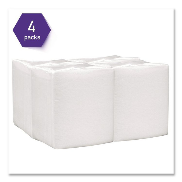 KIMBERLY-CLARK PROFESSIONAL Kimtech™ 06121 SCOTTPURE Critical Task Wipers, 1/4 Fold, 12 x 15, White, 100/Box, 4/Carton