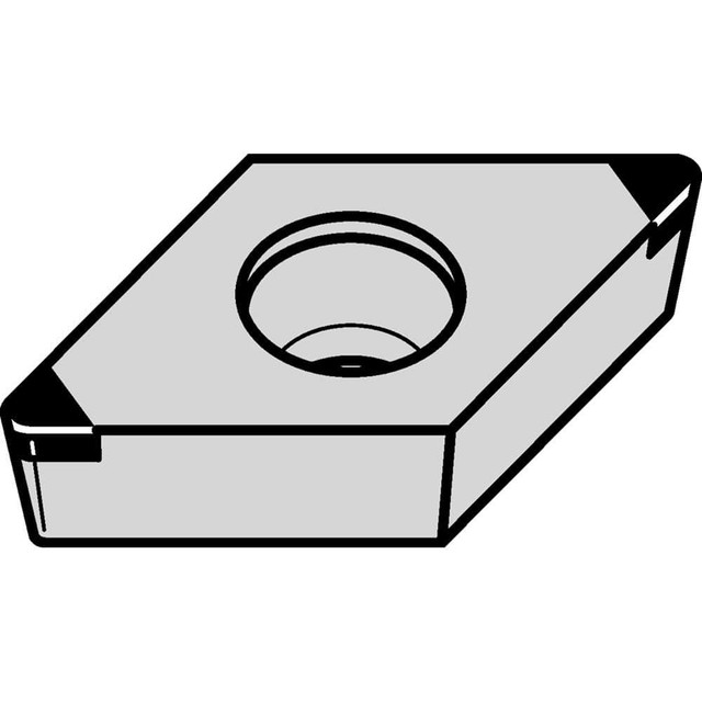 Widia 6904824 Turning Insert: DCGW3252S0415MT, Cubic Boron Nitride (CBN)