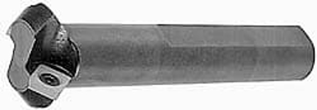 Cutting Tool Technologies ANG-050-C 45° Lead Angle, 1.37" to 2" Cut Diam, Indexable & Chamfer End Mill