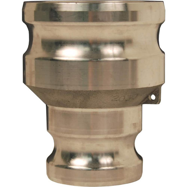 Dixon Valve & Coupling 2030-A-AL Suction & Discharge Hose Couplings; Type: 2 x 3 Type A Adapter ; Coupling Type: Cam & Groove ; Coupling Descriptor: Adapter x FNPT ; Material: Aluminum ; Coupler Size (Fractional Inch): 2 ; Thread Size: 3