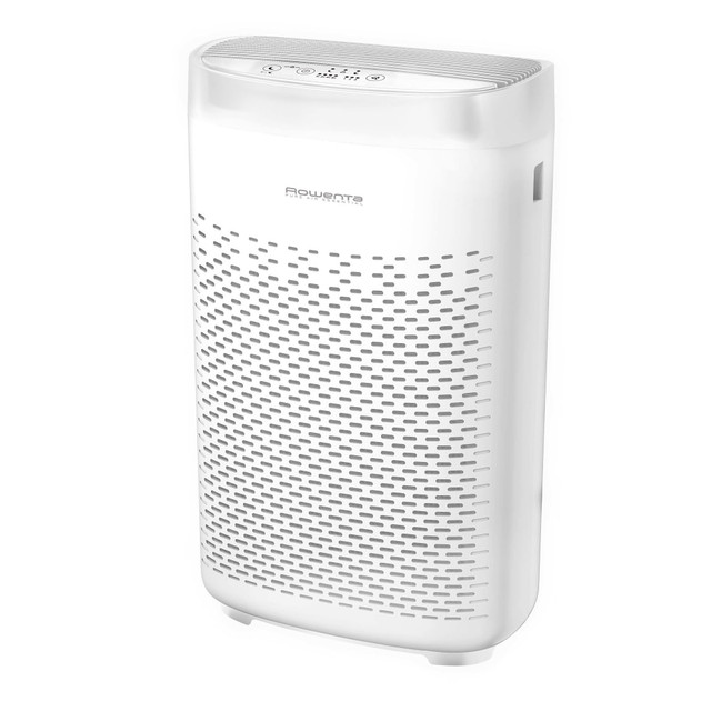 T-FAL/WEAREVER PU2532U0 Rowenta Pure Air Essential Home Air Purifier With HEPA And Carbon Filtration, 21in x 7-1/2in T-FAL/WEAREVER PU2532U0 Rowenta Pure Air Essential Home Air Purifier With HEPA And Carbon Filtration, 21in x 7-1/2in