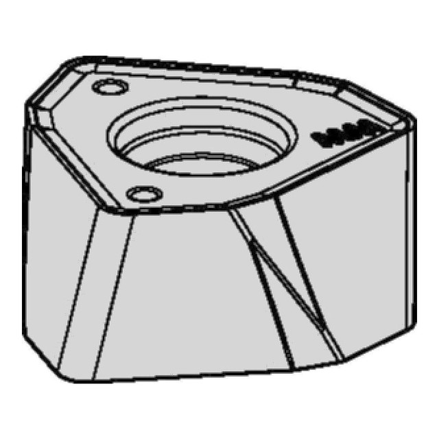 Widia 5520249 Milling Insert: WOEJ120712SRMM, WS30PM, Carbide