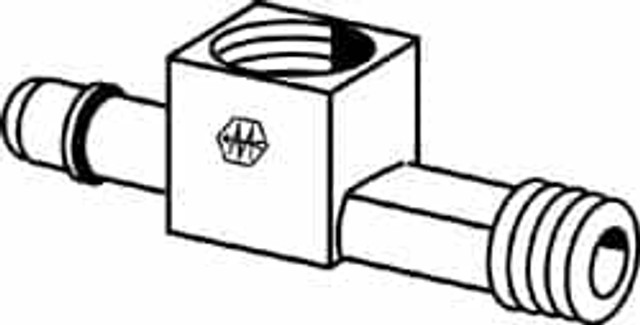 Eaton 1075X4 Barbed Tube Fitting: 1/8"
