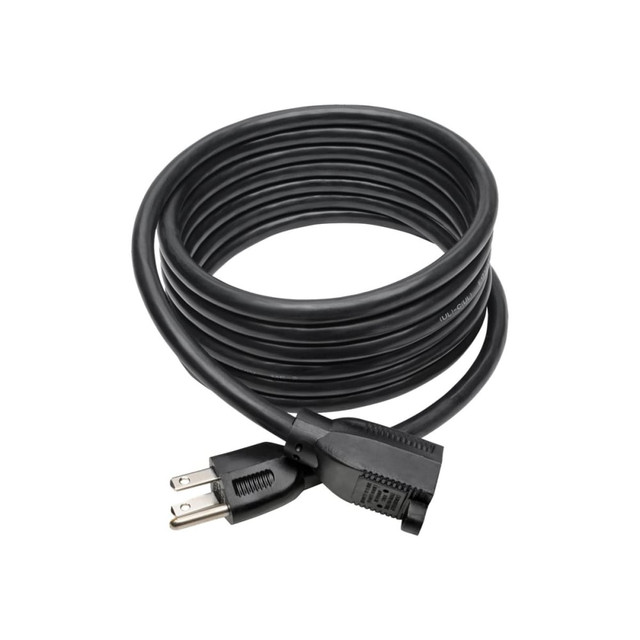 TRIPP LITE P024-010 Eaton Tripp Lite Series Power Extension Cord, NEMA 5-15P to NEMA 5-15R - Heavy-Duty, 15A, 120V, 14 AWG, 10 ft. (3.05 m), Black - Power extension cable - NEMA 5-15 (F) to NEMA 5-15P (M) - AC 110 V - 10 ft - black