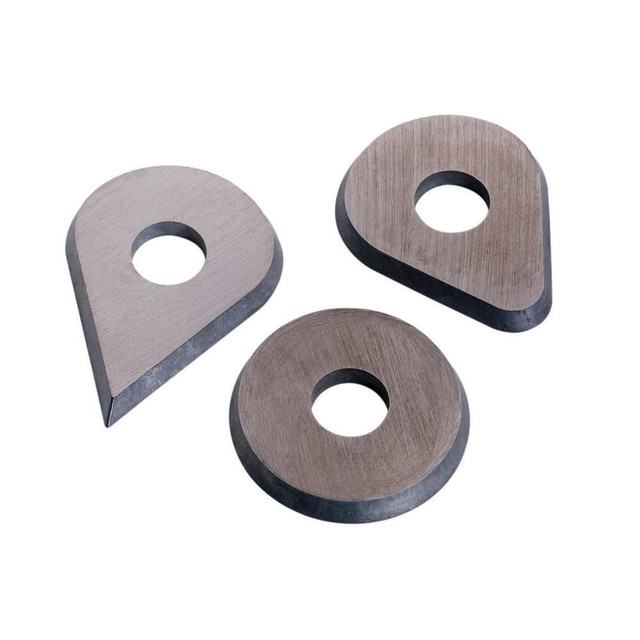 Bahco 625-DROP Scraper Replacement Blades; Product Type: Triangular ; Flexibility: Stiff ; Blade Material: Steel ; Number Of Edges: 2 ; Blade Length: 3 ; Blade Width: 3