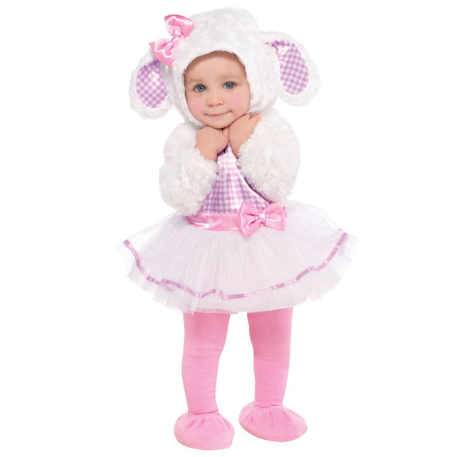 PARTY CITY CORPORATION 846788 Amscan Little Lamb Infants Halloween Costume, 12-24 Months