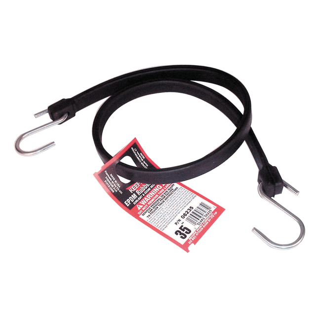 No Brand 130-06235 Rubber Straps, Steel Hooks, 35 in L